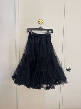 Black 50s Petticoat